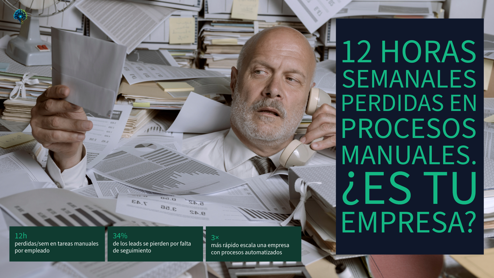 12 horas semanales perdidas en procesos manuales: el problema silencioso de las PYMEs