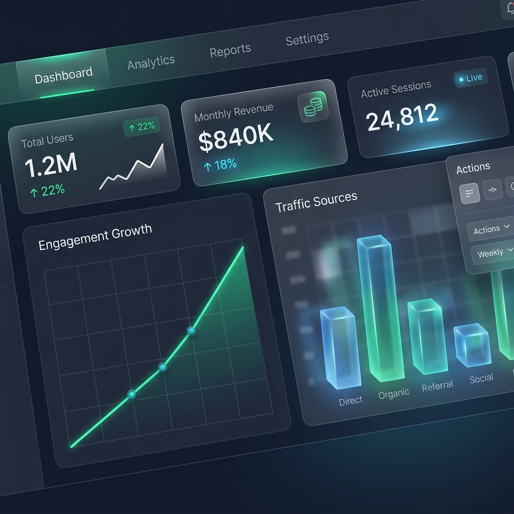 Sistemas Digitales Analíticas Dashboard