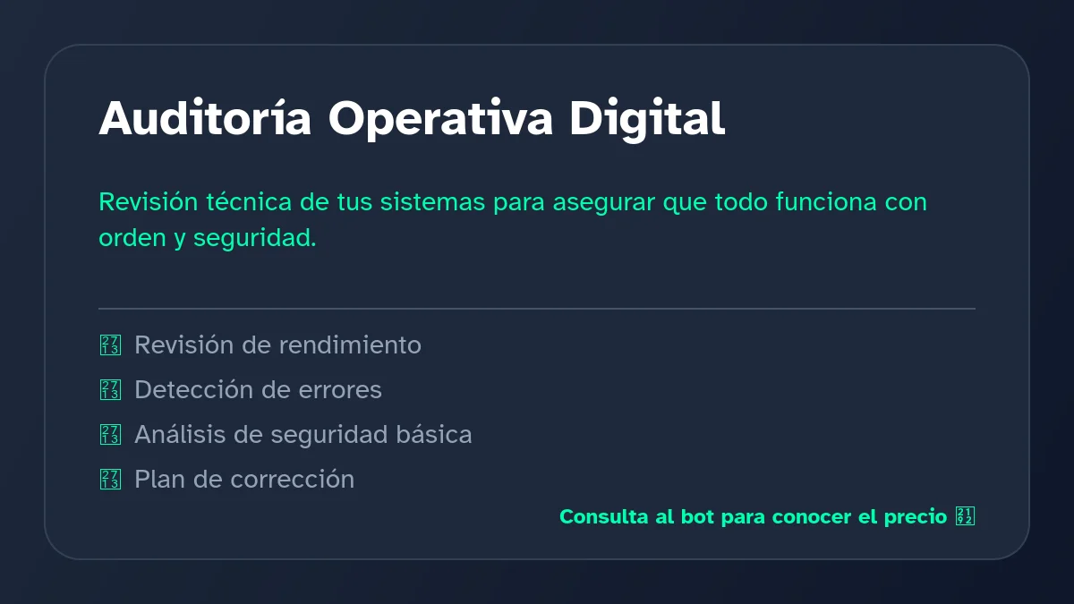 Auditoría de Infraestructura Digital: La Revolución Digital